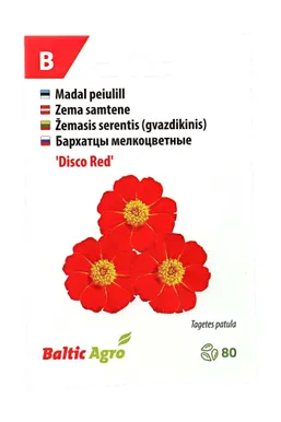 SEEMNED BALTIC AGRO PEIULILL 'DISCO RED' PUNASED LIHTÕIED, 80S
