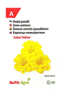 SEEMNED BALTIC AGRO PEIULILL 'SAFARI YELLOW' KOLLASED TÄIDISÕIED, 80S