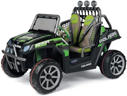 ELEKT.LASTESÕIDUK PEG PEREGO POLARIS RANGER RZR GREEN SHADOW 24V