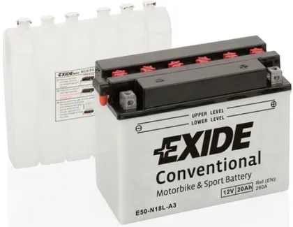 MOTOAKU EXIDE 12V 20AH Y50-N18L-A3 205X90X162MM