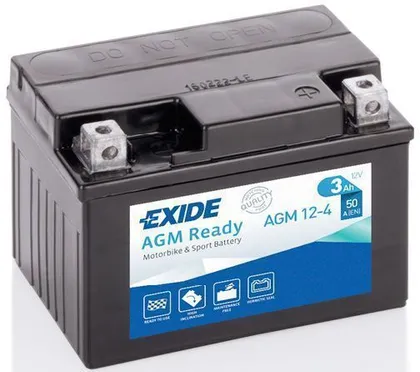 MOTOAKU EXIDE 12V 3AH AGM12-4 113X70X85MM