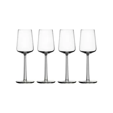 VEINIPOKAALID IITTALA VALGELE VEINILE ESSENCE 33CL, 4TK