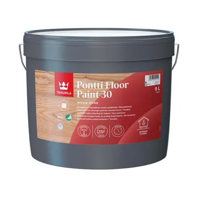 PÕRANDAVÄRV TIKKURILA PONTTI FLOOR PAINT 30 A VALGE 9L