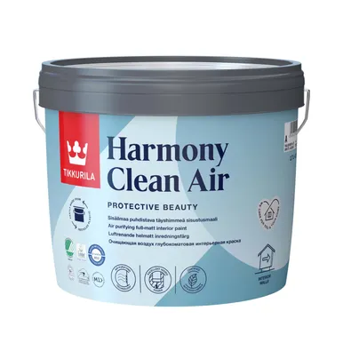 SEINA- JA LAEVÄRV TIKKURILA HARMONY CLEAN AIR A VALGE 2,7L