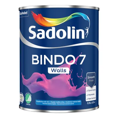 SEINAVÄRV SADOLIN OS BINDO 7 BW VALGE 0,9L