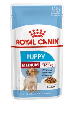 MÄRGTOIT ROYAL CANIN KUTSIKALE MEDIUM PUPPY 140G