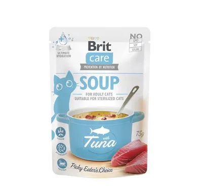 TUUNIKALASUPP BRIT CARE KASSIDELE 75G