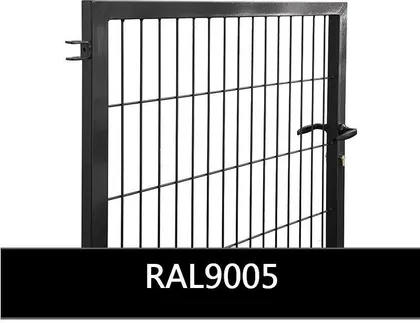 JALGVÄRAV STRONG 50X200/5MM 950X1000MM MUST RAL9005