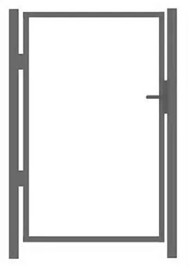 JALGVÄRAVA RAAM 1000X1000MM KUUMTSINK