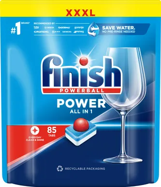 NÕUDEPESUTABLETID FINISH POWER TAB 85TK