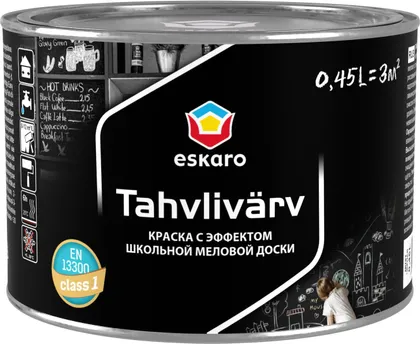 TAHVLIVÄRV ESKARO MUST 0,45L