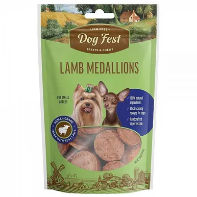 LAMBALIHA MEDALJONID DOGFEST KOERTELE 10X55G