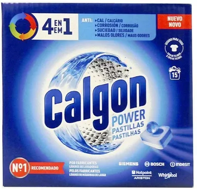 NÕUDEPESUMASINA TABLETID CALGON 4IN1 195G 15TK