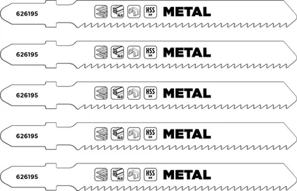 TIKKSAELEHT KWB, METALL, KESKMINE 5TK