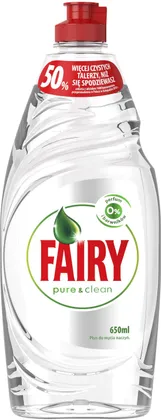 NÕUDEPESUVAHEND FAIRY PURE&CLEAN 650ML