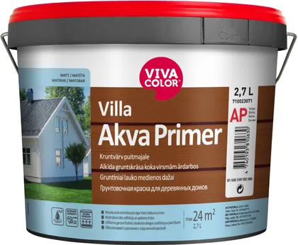 KRUNTVÄRV VIVACOLOR VILLA AKVA PRIMER BASE AP 2,7L