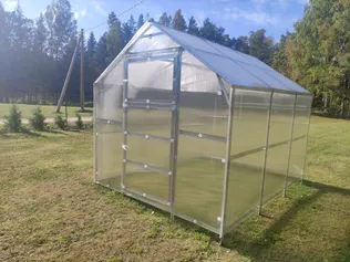 KASVUHOONE KLASIKA BERNARD 2,35X6M 6MM