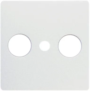 KATTEPLAAT TV+R DELTA ALUMIINIUM SIEMENS