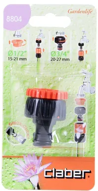 KRAANILIITMIK CLABER ADAPTERIGA 3/4"-1/2"