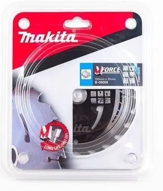 SAEKETAS MAKITA 165X20MM T24 M-FORCE