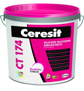 SILIKAAT-SILIKOONKROHV CERESIT CT174 1,5MM 25KG BAAS