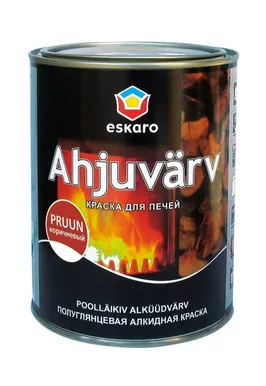 AHJUVÄRV ESKARO 0,9L PRUUN POOLLÄIKIV