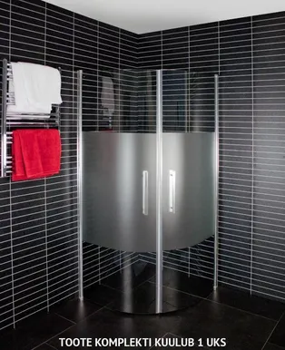 DUŠINURGA UKS DUSCHY ROUND 5213-70 70X190CM OSALISELT MATT