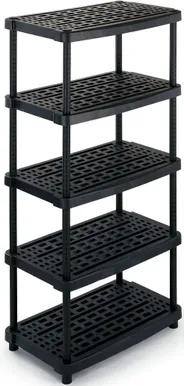 PLASTRIIUL SCAFFALONE 2436-5 NERO 188,5X93X59CM
