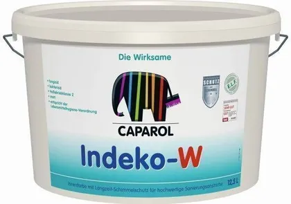 HALLITUSKINDEL SISEVÄRV CAPAROL INDEKO-W 2,5L VALGE MATT