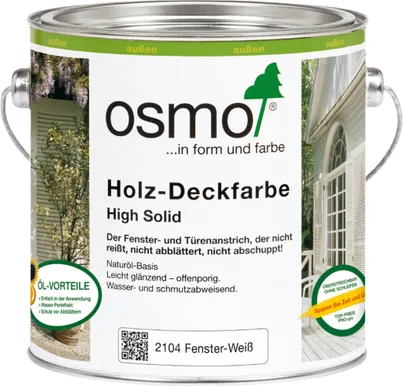 UKSE- JA AKNAVÄRV OSMO 2,5L 2104 VALGE LÄIKIV