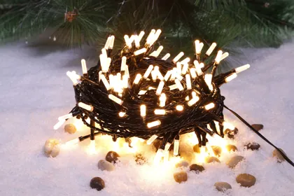 JÕULUVALGUSTUS 400LED LONG DIAMOND, 8 FUNKTSIOONI SOE VALGUS