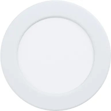 RIPPLAEVALGUSTI EGLO FUEVA5 5,5W LED 650LM 3000K Ø117MM VALGE