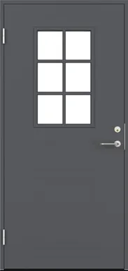 VÄLISUKS SWEDOOR BASIC B0020 TUMEHALL 9X21 VASAK