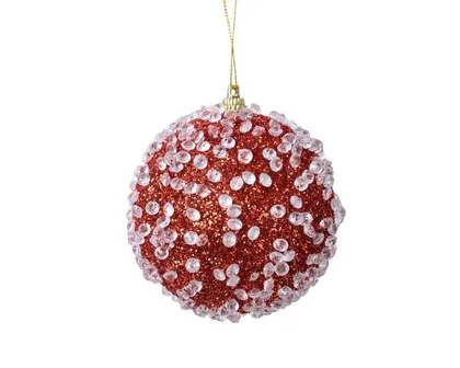 JÕULUEHE DECORIS 8CM VAHUST, GLITTER