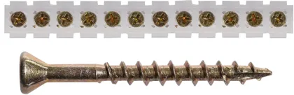 PLAADIKRUVI HJ FASTENERS HOBAU LINDIL 4,2X42 PH2 KOLLANE ZN 1000TK PAKK