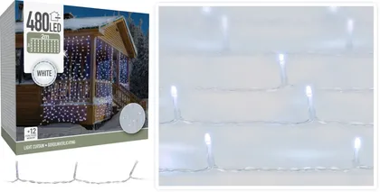 JÕULUVALGUSTUS KARDINAD 480 LED'I, IP44