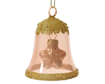 JÕULUEHE DECORIS KELLUKE 6X6X7,5CM