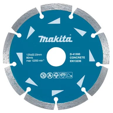 TEEMANTKETAS MAKITA 125X2X22,23MM SEGMENT/KUIV