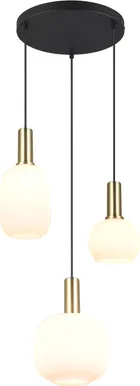 RIPPVALGUSTI TRIO DIVA LED E27 319830308 MATT MESSING/VALGE