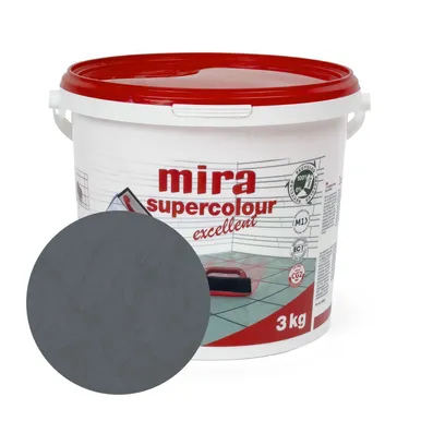 VUUGITÄIDE MIRA SUPERCOLOUR EXCELENT ANTRACITE 123, 3KG