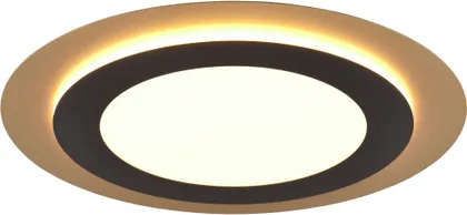 LAEVALGUSTI TRIO MORGAN LED 2700-6500K 45CM MATT MUST/KULDNE