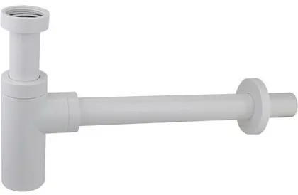 PUDELSIFOON NORDLINE 1 1/4" -Ø32 PLASTIK, VALGE