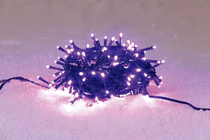 JÕULUVALGUSTUS 60LED 5,9M LILLA IP44