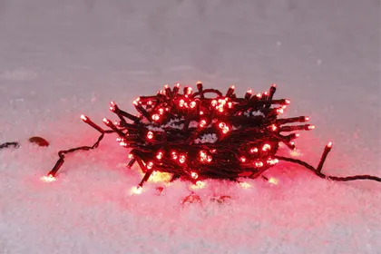 JÕULUVALGUSTUS 60LED 5,9M PUNANE IP44