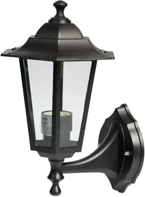 VÄLISVALGUSTI 100-240V 50/60HZ E27 60W 150XX200X408MM MUST