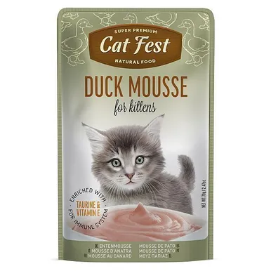 MÄRGTOIT KASSIPOEGADELE CATFEST PARDILIHA PASTEET 12X70G