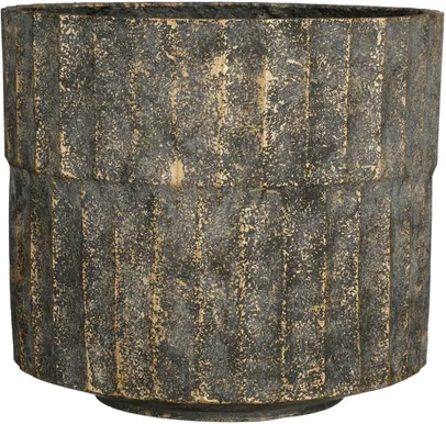 ÜMBRISPOTT MICA DECORATIONS APIRO 27X31CM MUST