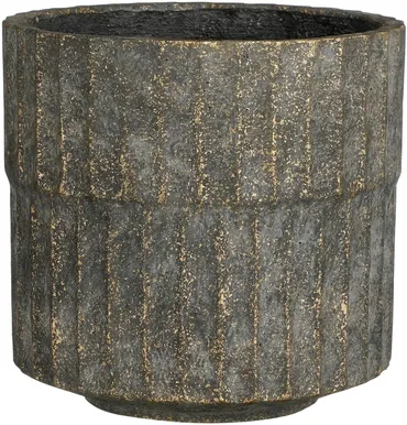 ÜMBRISPOTT MICA DECORATIONS APIRO 19X20CM MUST