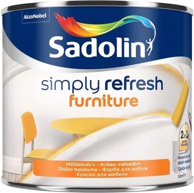 MÖÖBLIVÄRV SADOLIN SIMPLY REFRESH BC 0,465L LÄBIPAISTEV MATT