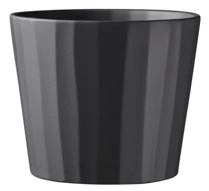 ÜMBRISPOTT SK UMEA PURE Ø13CM, MUST